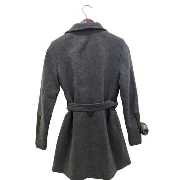 AWARE by Vero Moda belted ladies woman’s size S Coat with leather accents - Picture 2 of 11